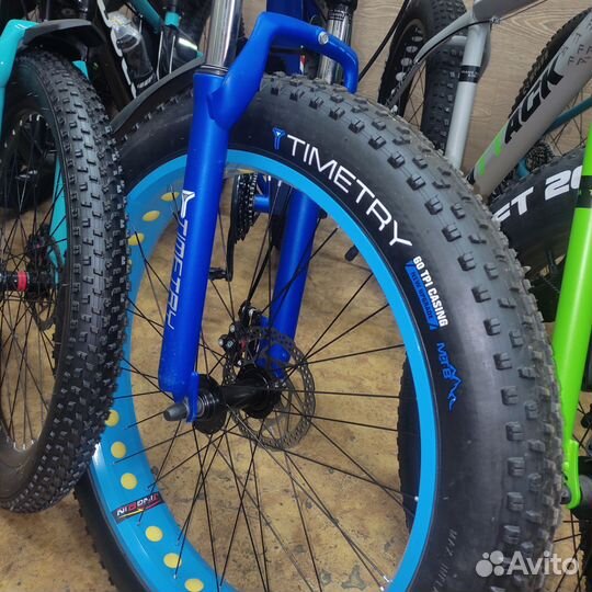 Велосипед с Жирными колесами Fat bike