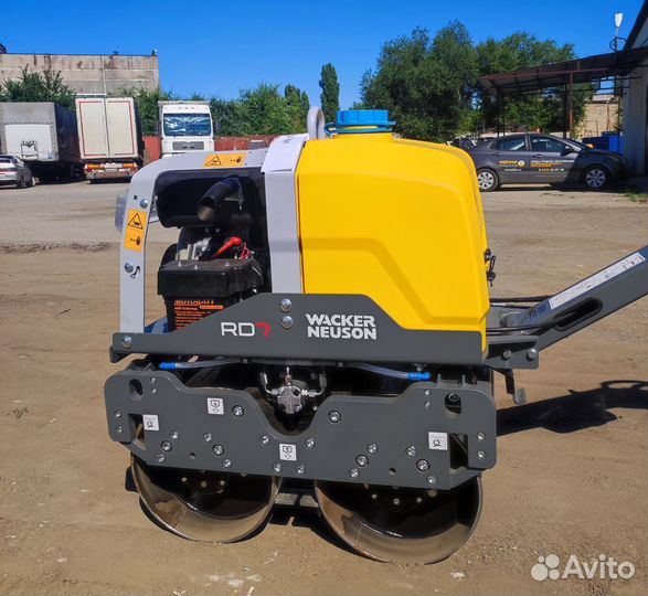 Аренда ручного тротуарного катка Wacker Neuson