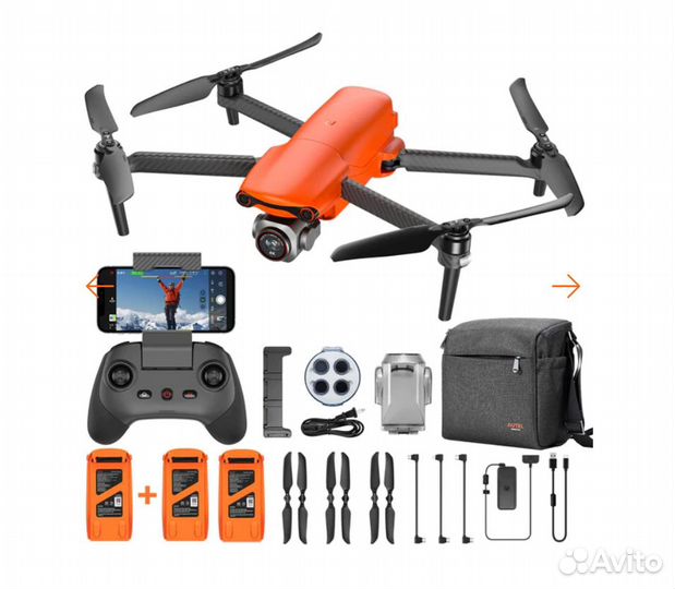 Новый квадрокоптер Autel EVO Lite Plus Premium