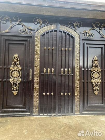 Кованые ворота k-1015