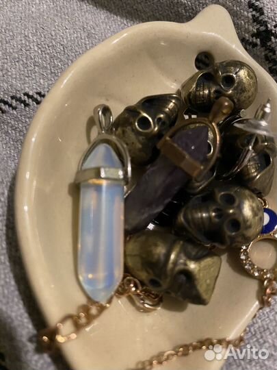 Кулоны, кольца, браслет, серьги