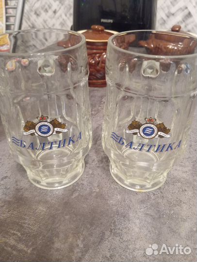 Бокалы пивные Балтика 2 шт