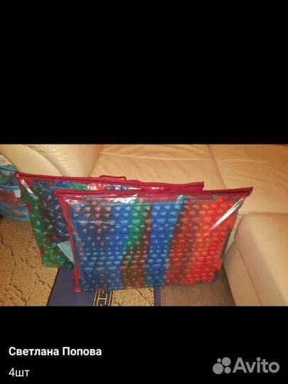 Развивающий коврик ортопедический 4шт