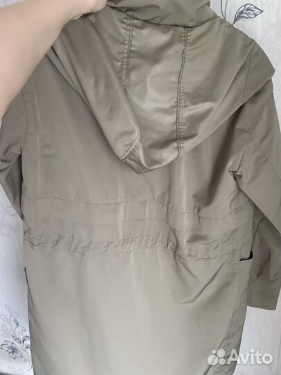 Плащ дождевик, платье джинса р 42