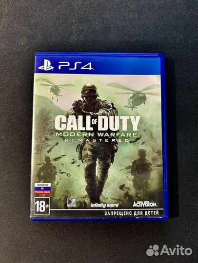 Call of Duty Modern Warfare remastered ps4 RU