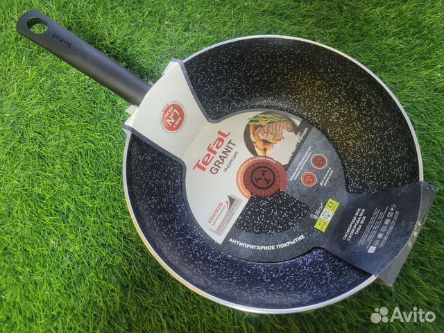 Сковорода вок Tefal 28 см, Хит (Induction)