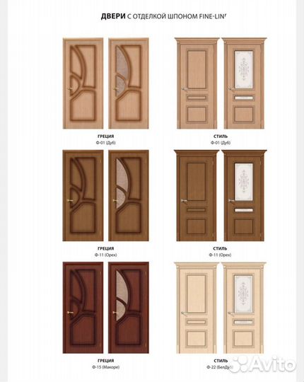 Двери межкомнатные