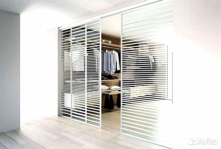 Реечные перегородки / Перегородки из реек