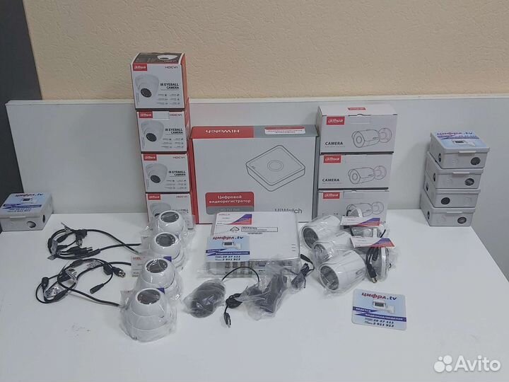 Комплект видеонаблюдения