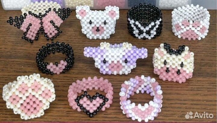 Украшения из бисера ручной работы