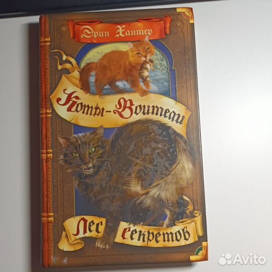 Книга эрин Хантер коты воители лес секретов