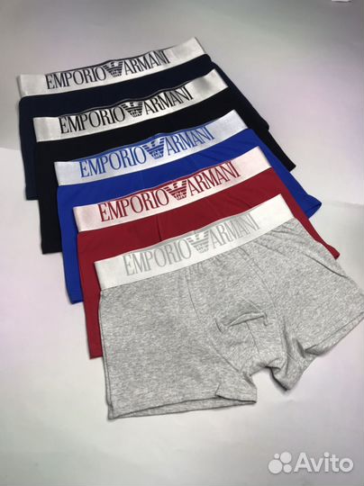 Трусы мужские боксеры Emporio Armani хлопок