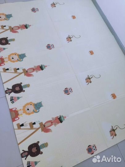 Складной коврик книжка детский, новый символы