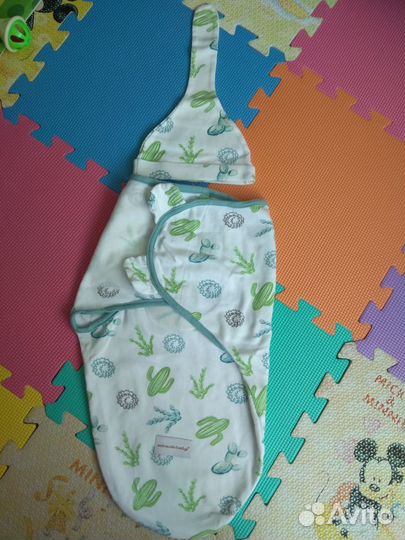 Пеленка-кокон на липучках