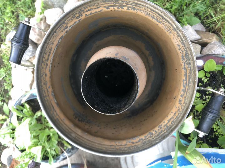 Самовар на дровах 7 литров отличный