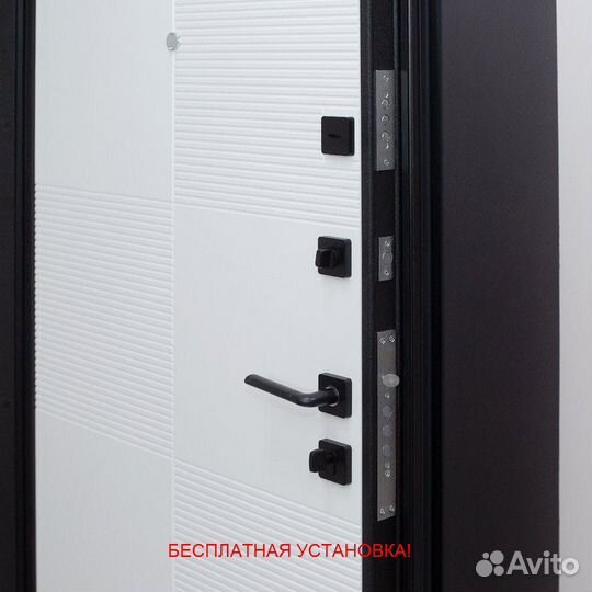 Новая входная дверь с бесплатной установкой