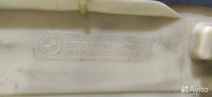 Обшивка стойки передней левой BMW 7 E65