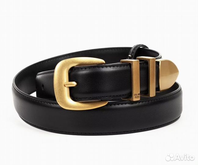 Ремень винтажный натуральная кожа