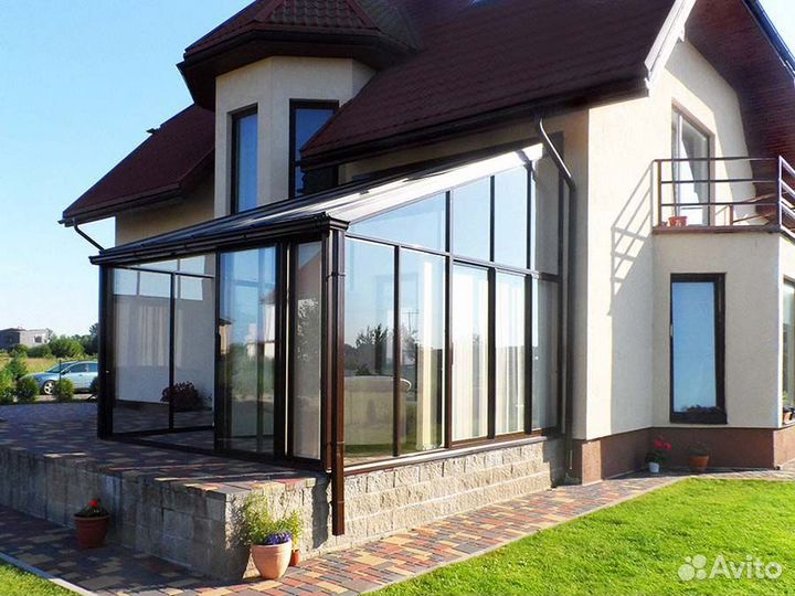 Алюминиевые окна в наличии