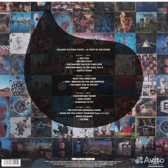 Pink Floyd. A Foot In The Door: The Best Of 2 lp