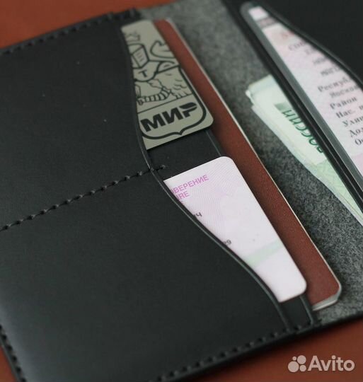 Портмоне мужской ручная работа