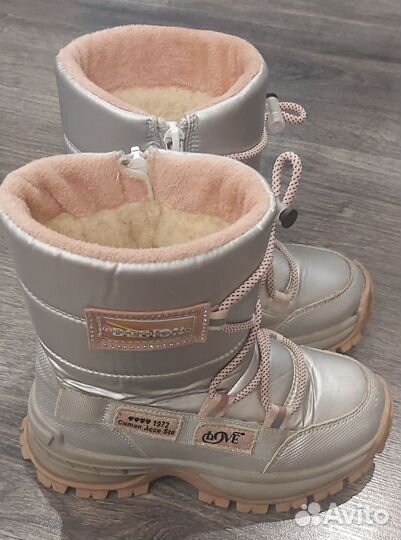Продам зимние детские сапожки