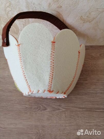 Корзинка из фетра