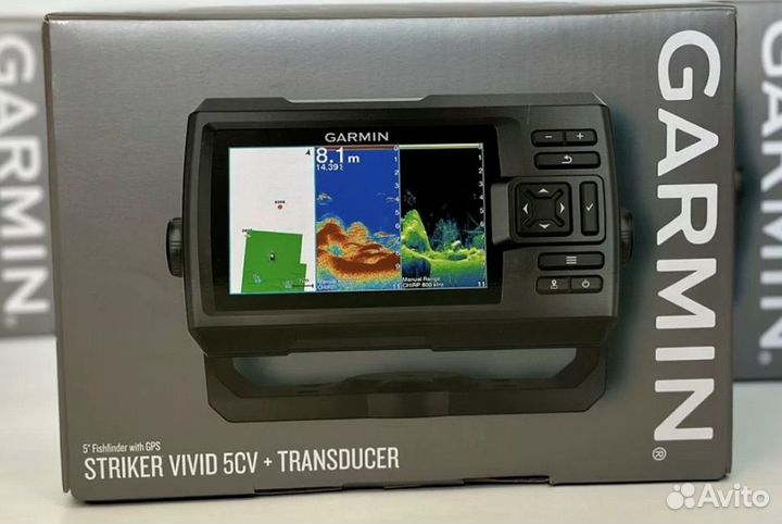 Garmin striker vivid 5cv с датчиком(наличие)