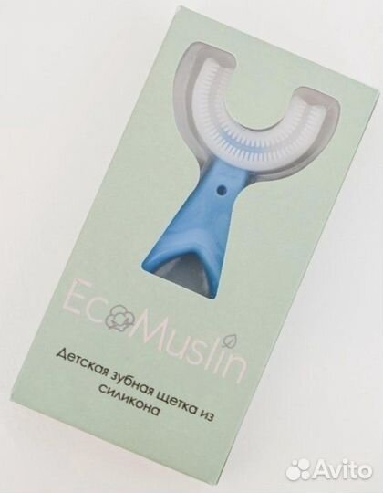 Новая детская силиконовая щётка U-форма