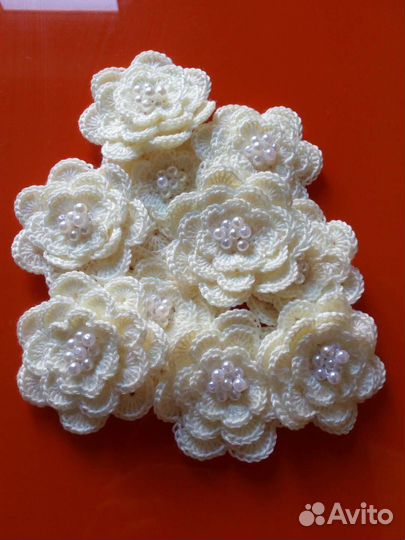 Цветы крючком