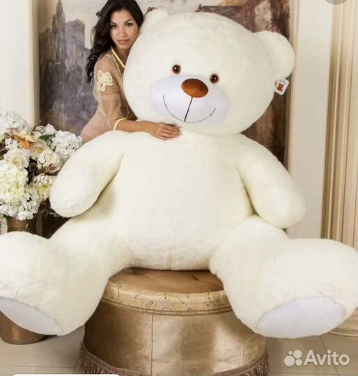 Плюшевый медведь 2 метра