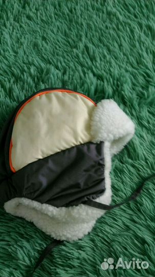 Шапочка зимняя на мальчика