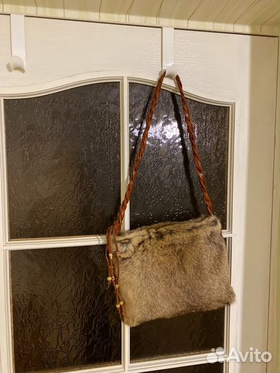 Сумка женская натуральный мех