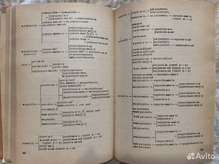 Школьный словообразовательный словарь