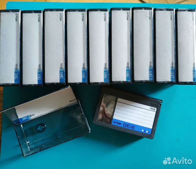 Кассеты miniDV, Hi8mm, VHS-C для видеокамеры