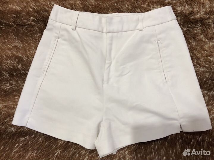 Белые шорты женские