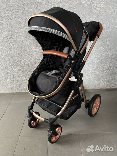 Коляска 2 в 1 трансформер Luxmom v9