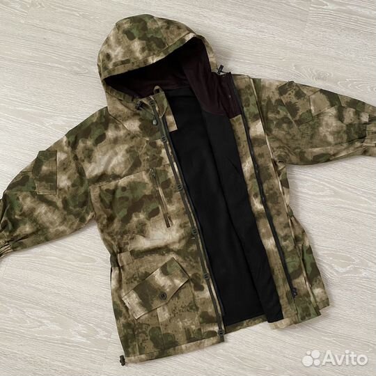 Костюм демисезонный Горка-5 Мох, на флисе