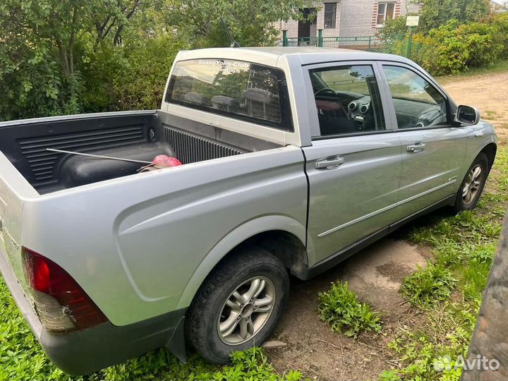 SsangYong Actyon Sports 2.0 AT, 2008, 270 000 км