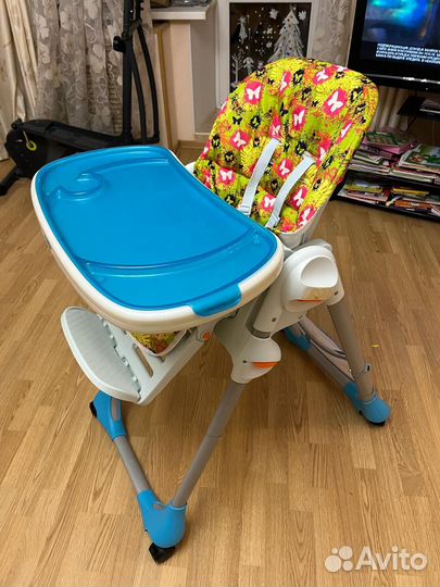 Стульчик для кормления chicco polly