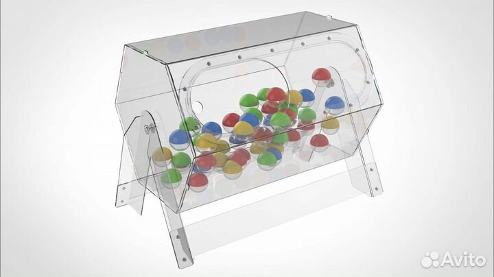 Лототрон / Лототрон из пластика с капсулами