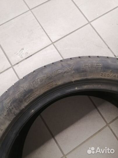 Michelin Primacy HP 225/45 R17 91W