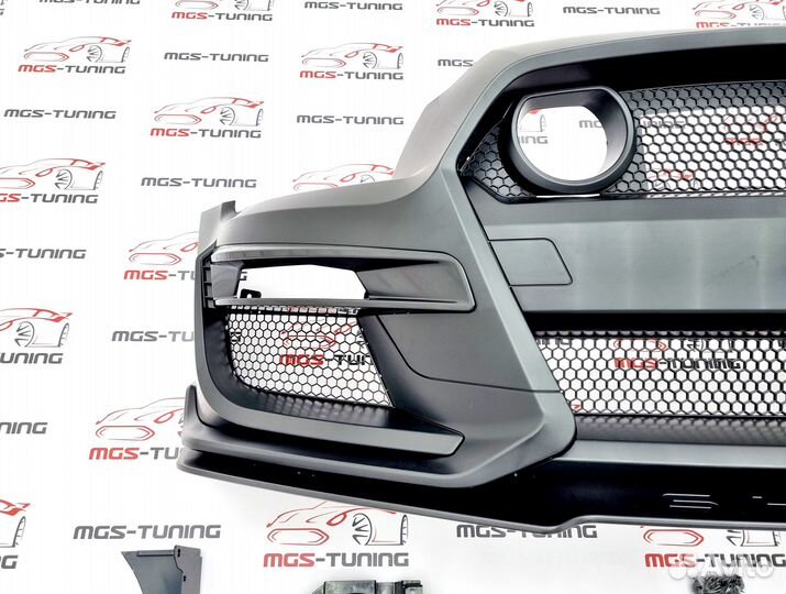 Передний бампер Ford Mustang 2009-2014 стиль GT500