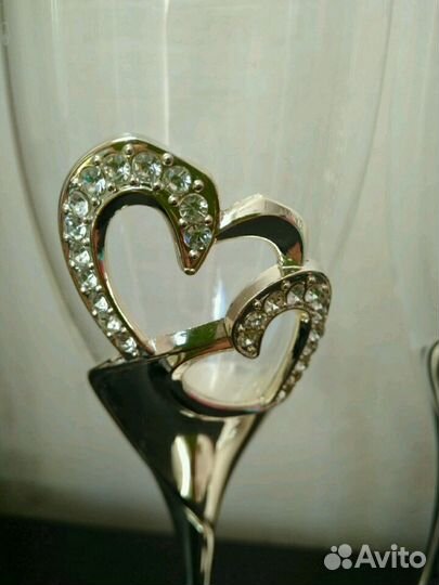 Свадебные бокалы фужеры