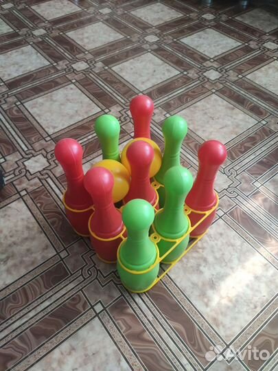 Кегли детские