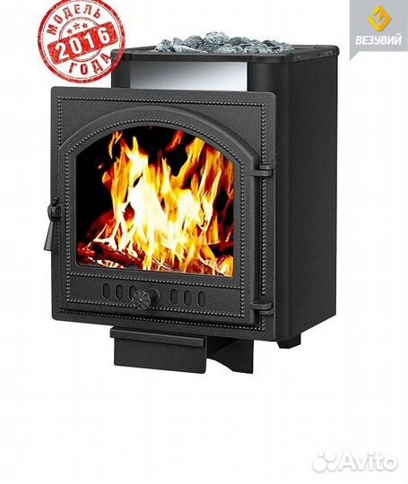 Печь банная везувий Русичъ Антрацит 16 (205)