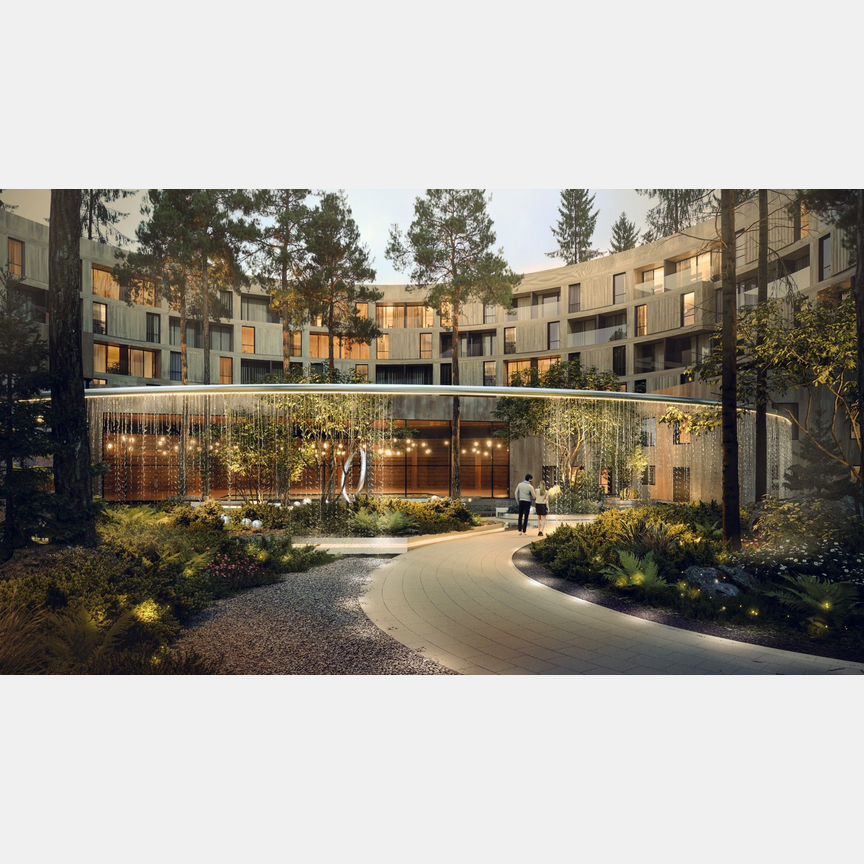 1-к. апартаменты, 44,9 м², 1/6 эт.