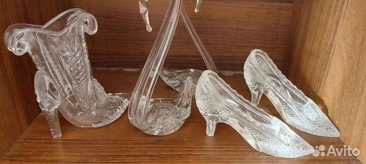 Хрустальные лебеди/ туфельки/ сапажек