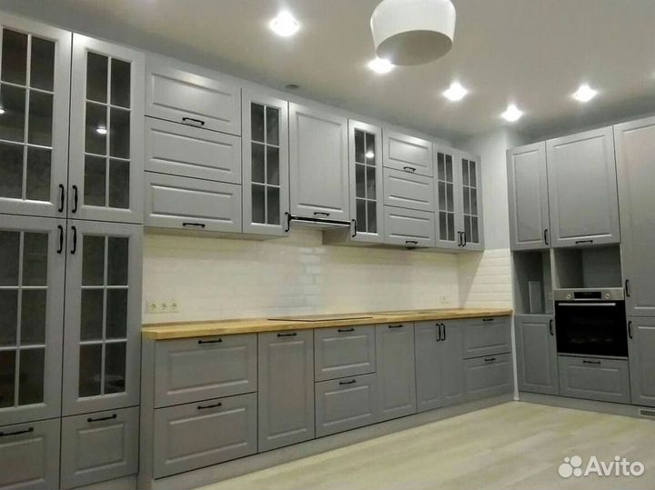 Кухонный гарнитур на заказ под ключ QLU91791