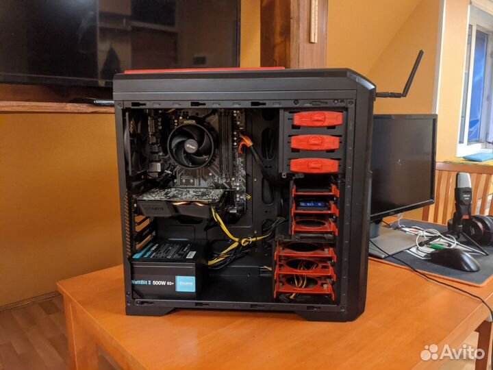 Игровой пк Ryzen 3600 + GTX 1060 + 8GB озу